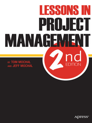 cover image of Lessons in Project Management